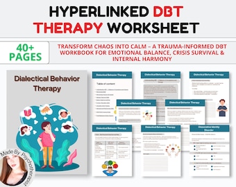 dbt-coping, dbt-vaardigheden, dbt-werkboek, therapiewerkblad, counselingbronnen, therapiehulpmiddelen, afdrukbare geestelijke gezondheid, dbt-flashkaarten