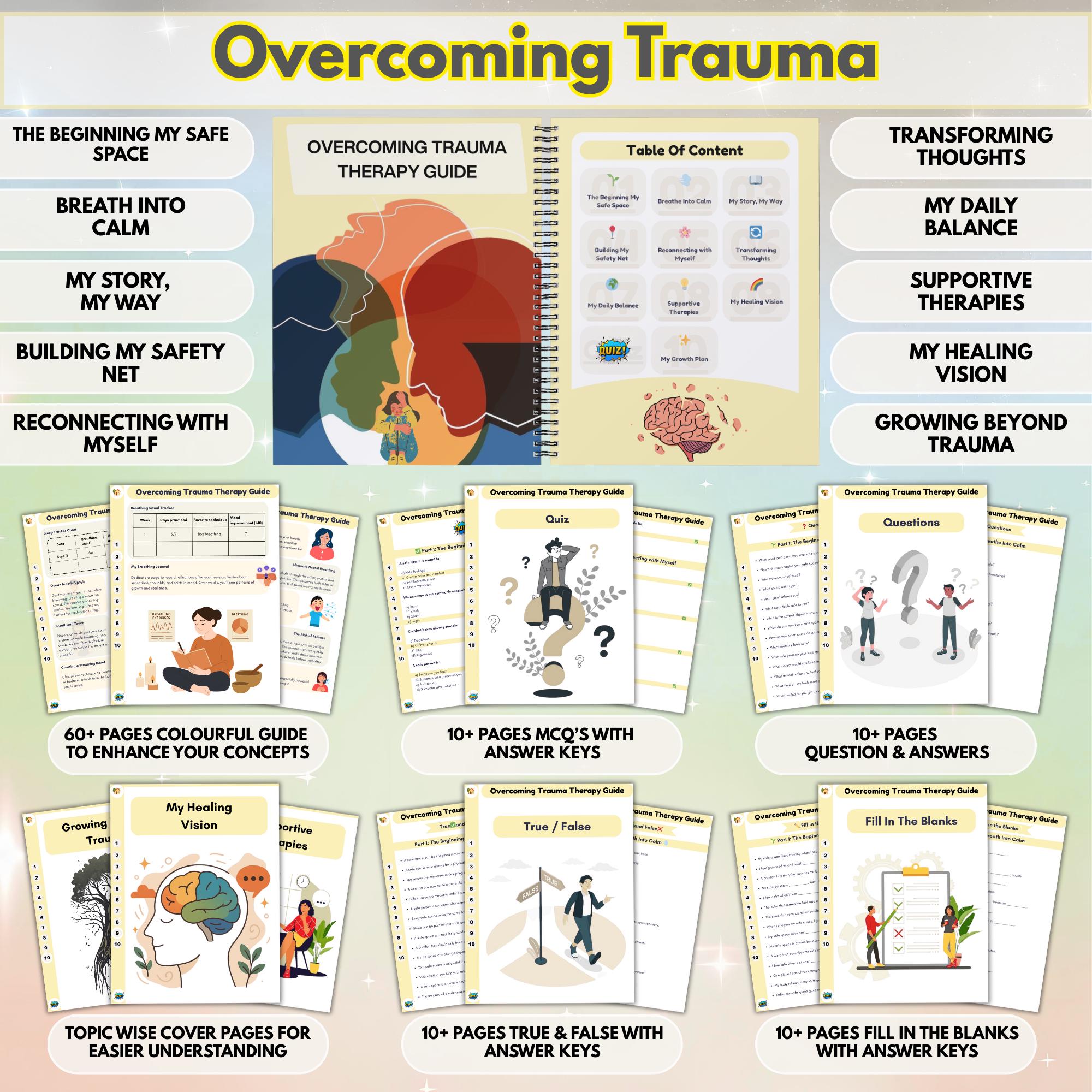Trauma Workbook Mega Bundle 2026: 720+ Pages, 50+ Topics, Hyperlinked ...