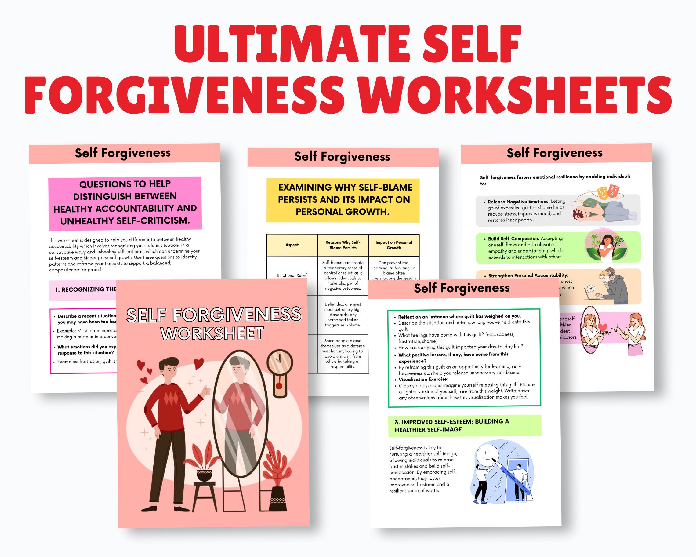 Ultimate self-forgiveness toolkit.
