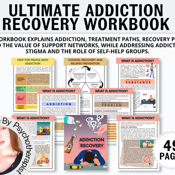 Addiction Recovery Etsy