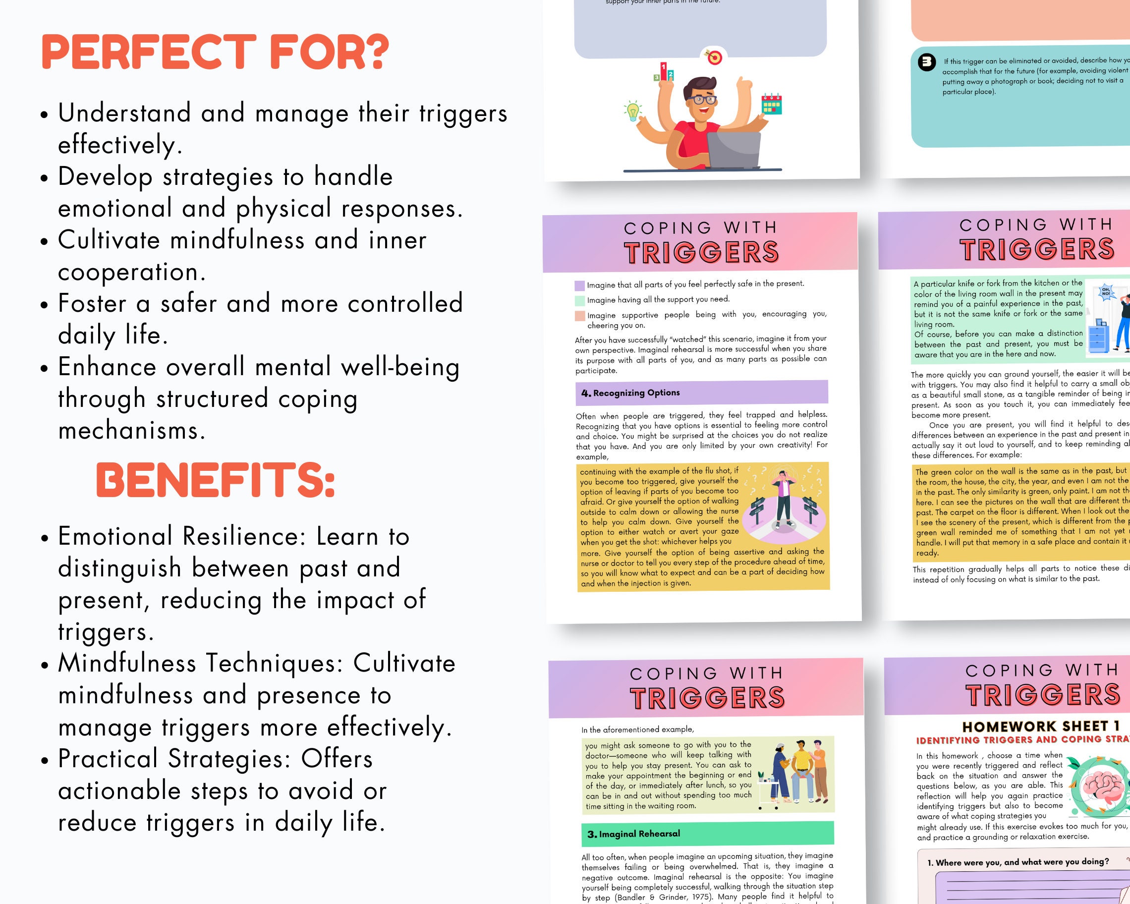 Coping With Triggers, Psychology Resources, Inner Critic, Boundaries ...