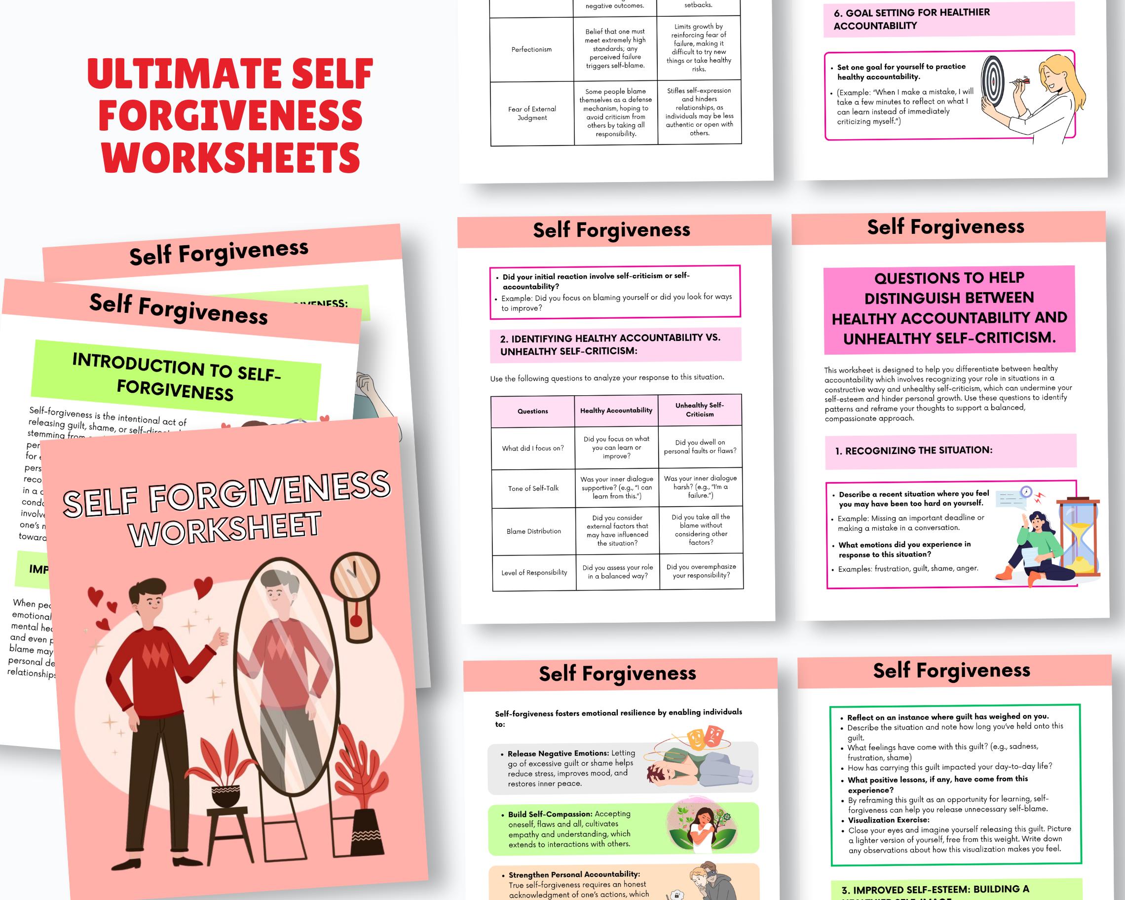 A comprehensive guide to self-forgiveness.