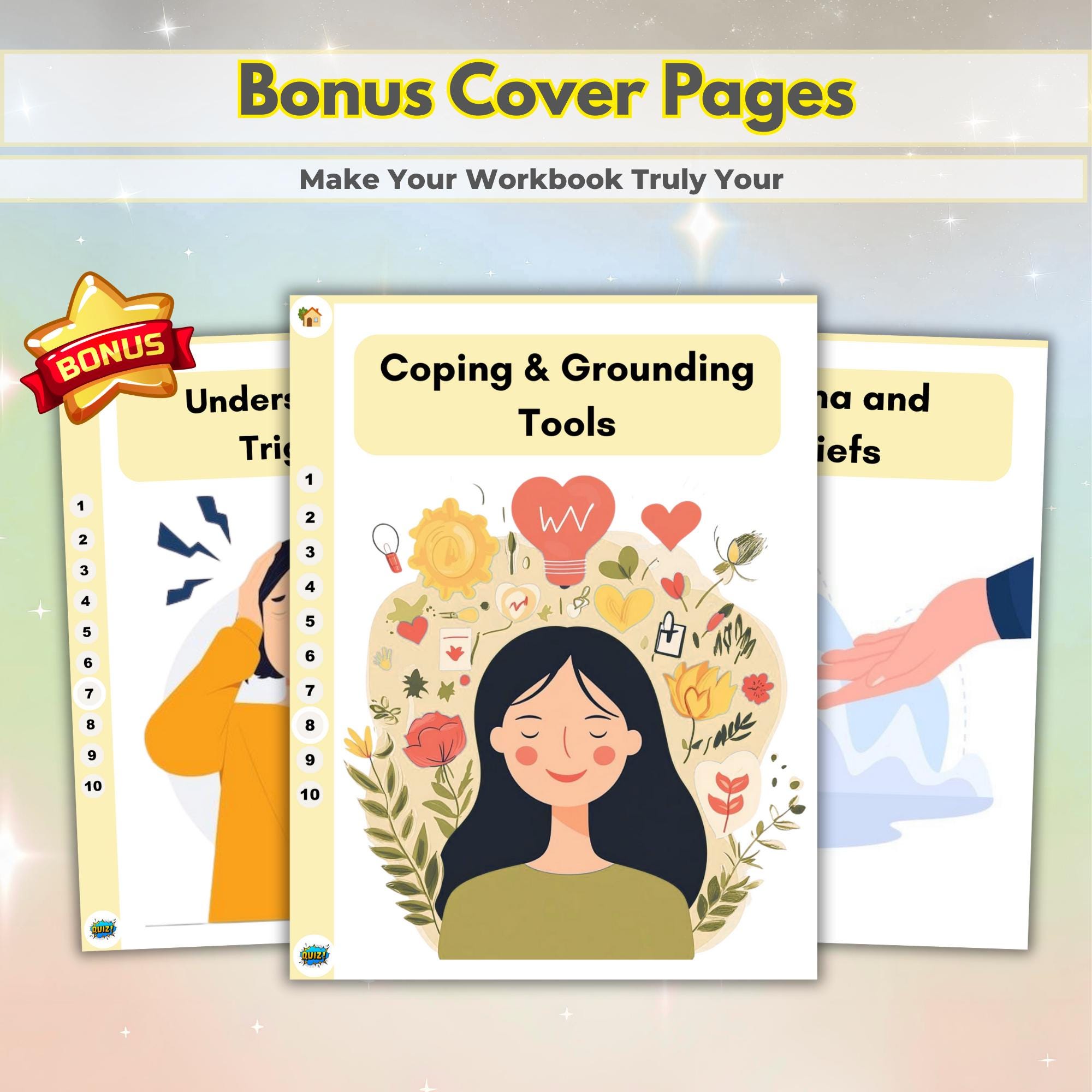 Trauma Workbook Mega Bundle 2026: 720+ Pages, 50+ Topics, Hyperlinked ...
