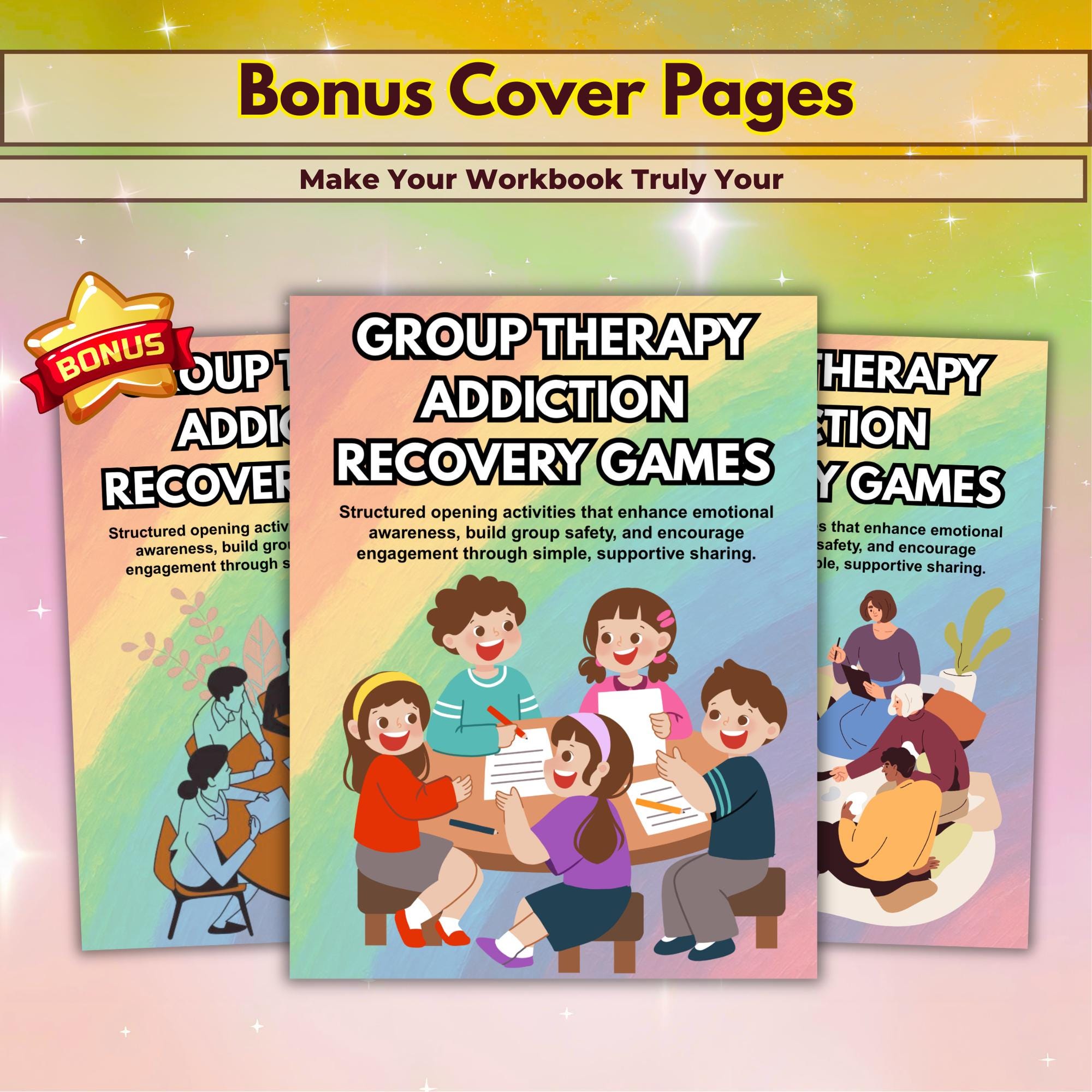 Addiction Recovery Group Therapy Games, Substance Use, 300+ Games, 50+ Topics, Hyperlinked ...