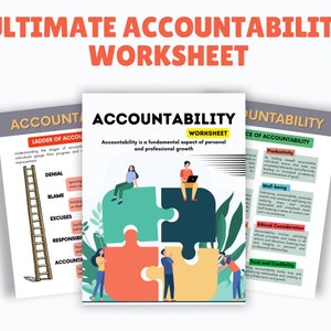 Accountability Worksheets - Self-blame Vs Accountability ...