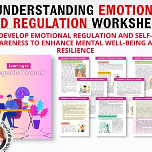 Understanding the Emotions Worksheets, Sitting With Our Emotions: Mindfulness Worksheet to Enhance Self Awareness and Emotional Intelligence