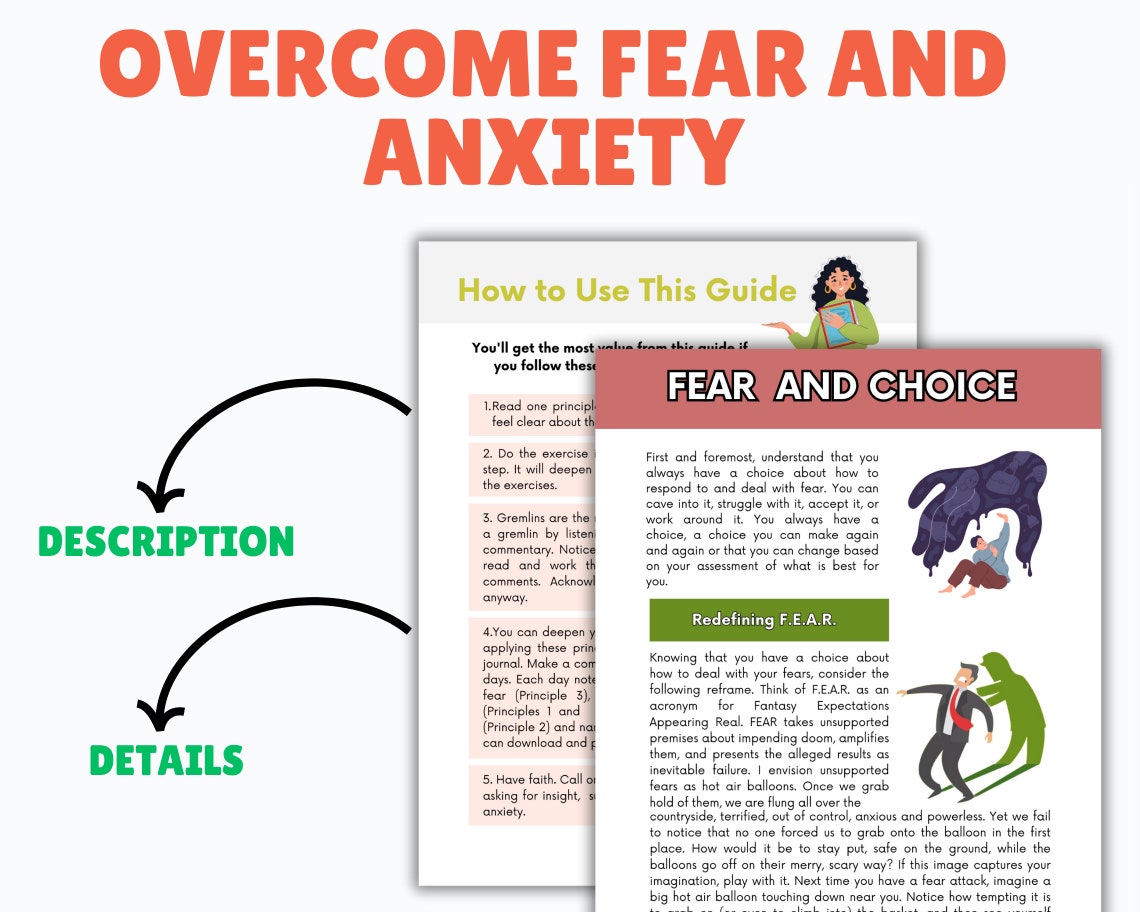 Understanding the Fear of Failure and Anxiety Workbook, Therapy ...