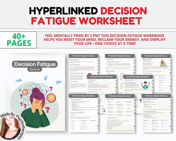 Managing Decision Fatigue, Anxiety, and Burnout: A Neurodivergent Friendly Guide for ADHD, Organization, Goal Setting, Habits, Productivity