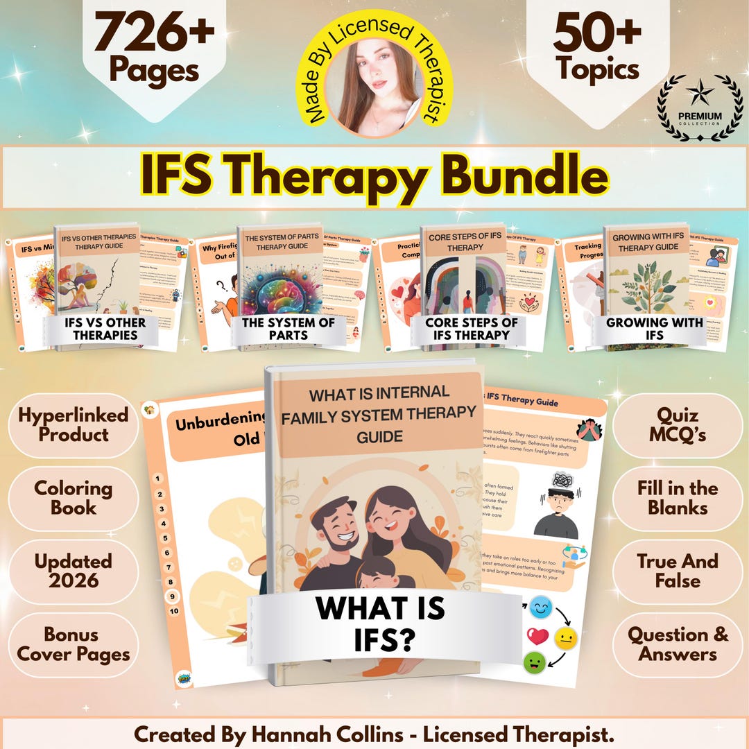 Client Rights Coloring Book IFS Workbook for Clients Mega Bundle, 725+ Pages, 50+ Topics ...