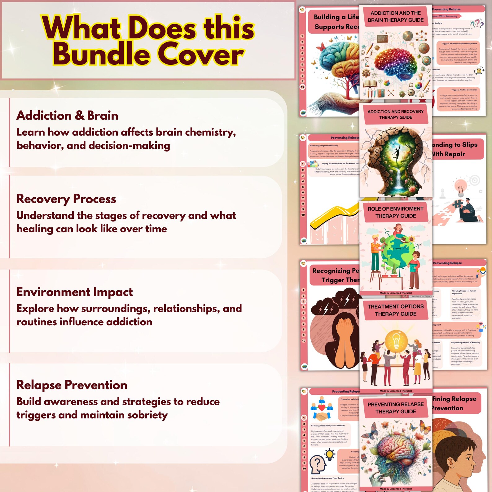 Sobriety & Addiction Recovery Mega Bundle: Substance Use, 751+ Pages ...