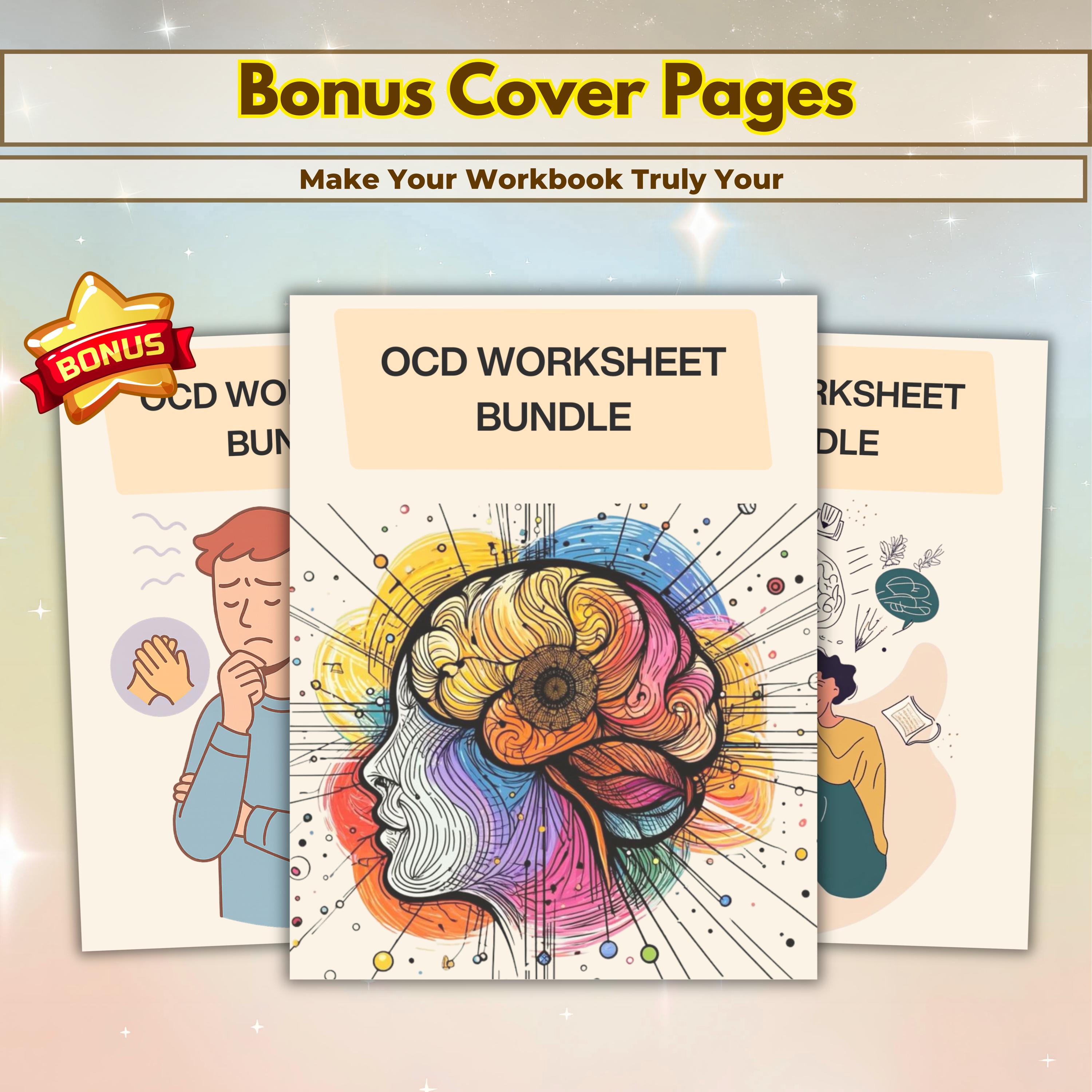 Ultimate OCD Therapy Worksheets Bundle, CBT, Obsessive Compulsive ...