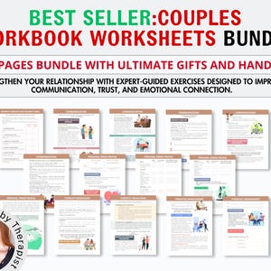 Werkboek voor stellen Werkbladen Huwelijkstherapie Therapiehulpmiddelen Hand-outs Intimiteitsinterventies Coaching E-boek Therapeut Relatiegenezing