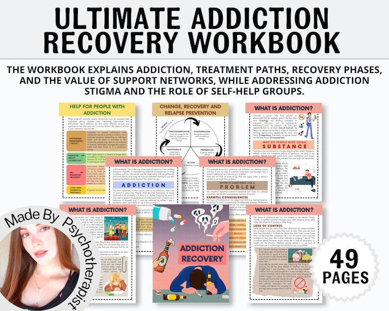 Recovery Workbook Printable