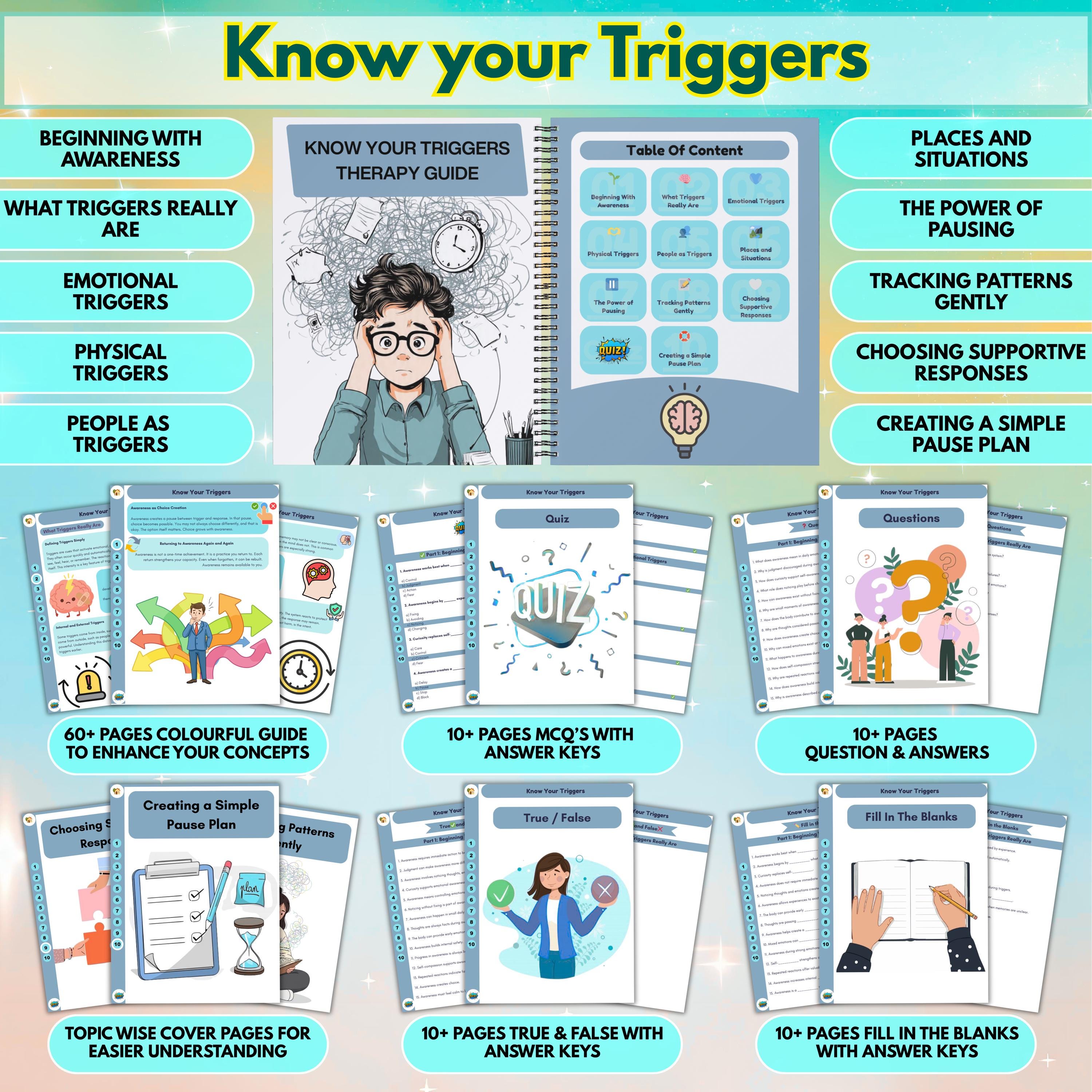Impulse Control Mega Bundle Workbook: Emotional Regulation, 715+ Pages ...