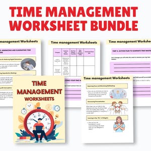 Time Wasters Worksheet Time Management Worksheets, Time Management Skills, Therapy Worksheets ...