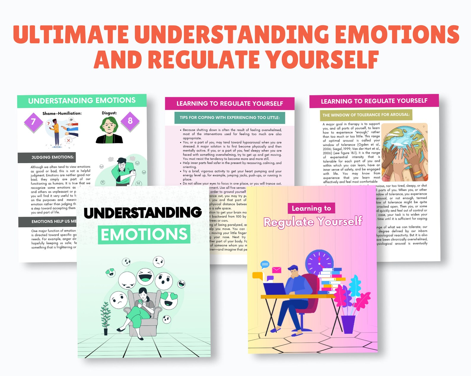 Trauma Therapy Bundle, Trauma Worksheets, PTSD Worksheet BPD Coping ...