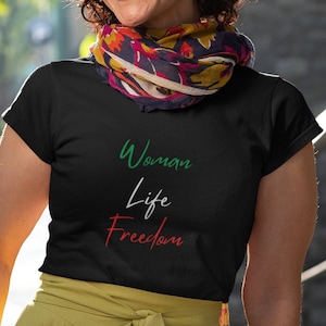Zan Zendegi Azadi tshirt, Mahsa Amini, women life freedom, زن زندگی آزادی, Farsi, Persian clothing, Iran flag, , women rights, مهسا امینی