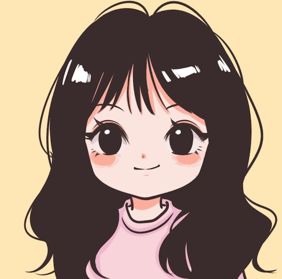 OPEN Avatar Profile Picture Icon Cute Cartoon Chibi Kawaii 