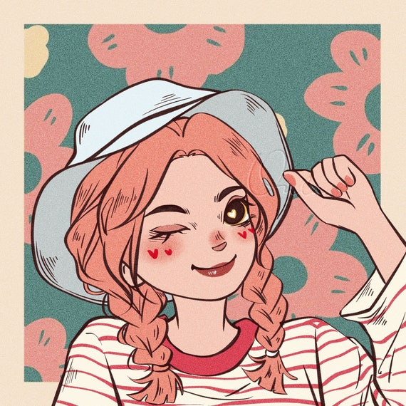 Custom Anime Portrait Social Media Avatar Instagram Facebook - Etsy UK Custom Anime Portrait Social Media Avatar Instagram Facebook - Etsy UK