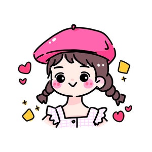 Retrato personalizado a partir de una foto Ilustración digital de dibujos animados personalizada Regalos de cumpleaños y aniversario para familiares Pareja Mascota Amigo Ella Él