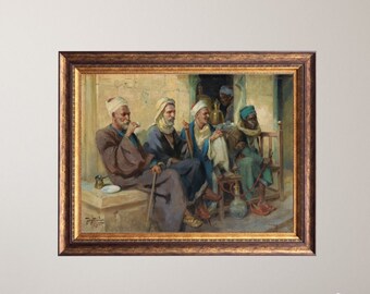 Egypt Art, Middle Eastern Arab Art Print