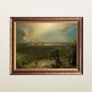 Palestine Art, Jerusalem Painting, Dome of the Rock, Al-Aqsa