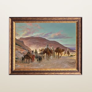 Arab Art, Middle Eastern Desert Painting