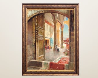 Umayyaden Moschee, Umayyaden-Moschee, alte Kunst aus dem Nahen Osten