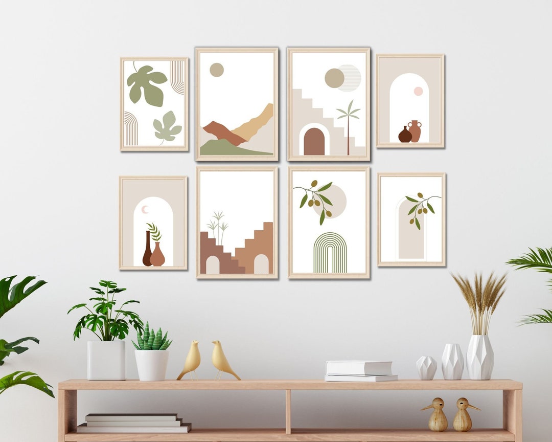 Modern Arab Art Middle Eastern Wall Art Minimalist Boho Etsy