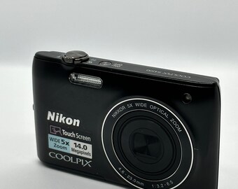 Nikon Coolpix S4100 Touchscreen 14MP 5x Wide Optical Zoom