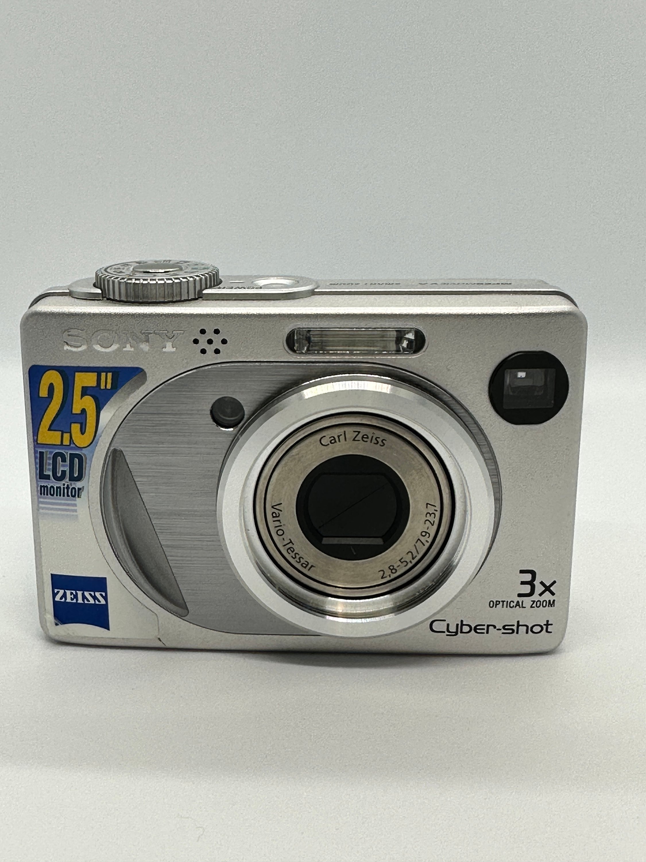 Sony Cyber-shot Dsc-w1 5.1mp Digital Camera Silver 