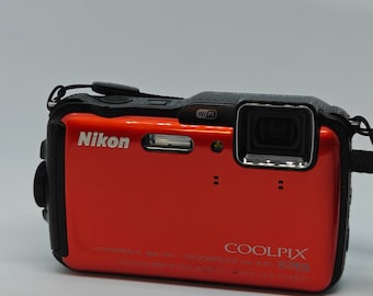 Nikon COOLPIX AW120 16.1 MP Wi-Fi and Waterproof Digital Camera with GPS