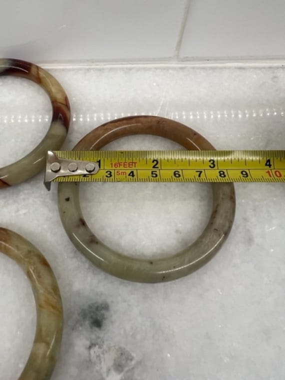 Jadeite Bangle Bracelets ( 7 PIECES) - image 1