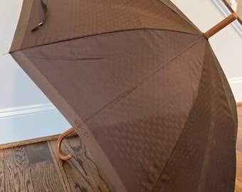 Vintage Designer Gucci Umbrella
