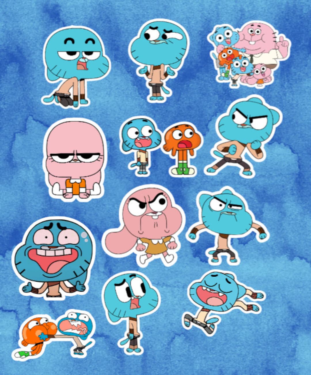 Gumball Stickers Etsy