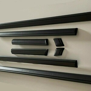 Mercedes W124 Upper Body Moulding Trims Door Fender 8 Pieces set NEW