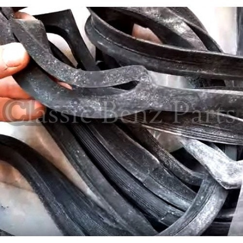 Mercedes W123 Door Window Trunk Rubber Seals 15 Pieces Set - Etsy