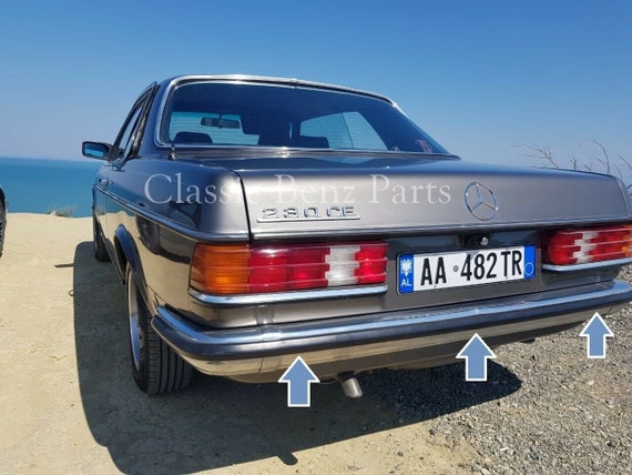 thumbnail image 2 of Mercedes W123 W123 Coupe Left End Plate – Rear Lower Repair Panel By Klokkerholm 2 of 4