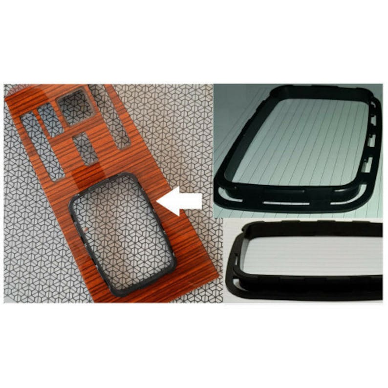 Mercedes W123 Center Console Trim Gear Shift Boot Plastic Retainer