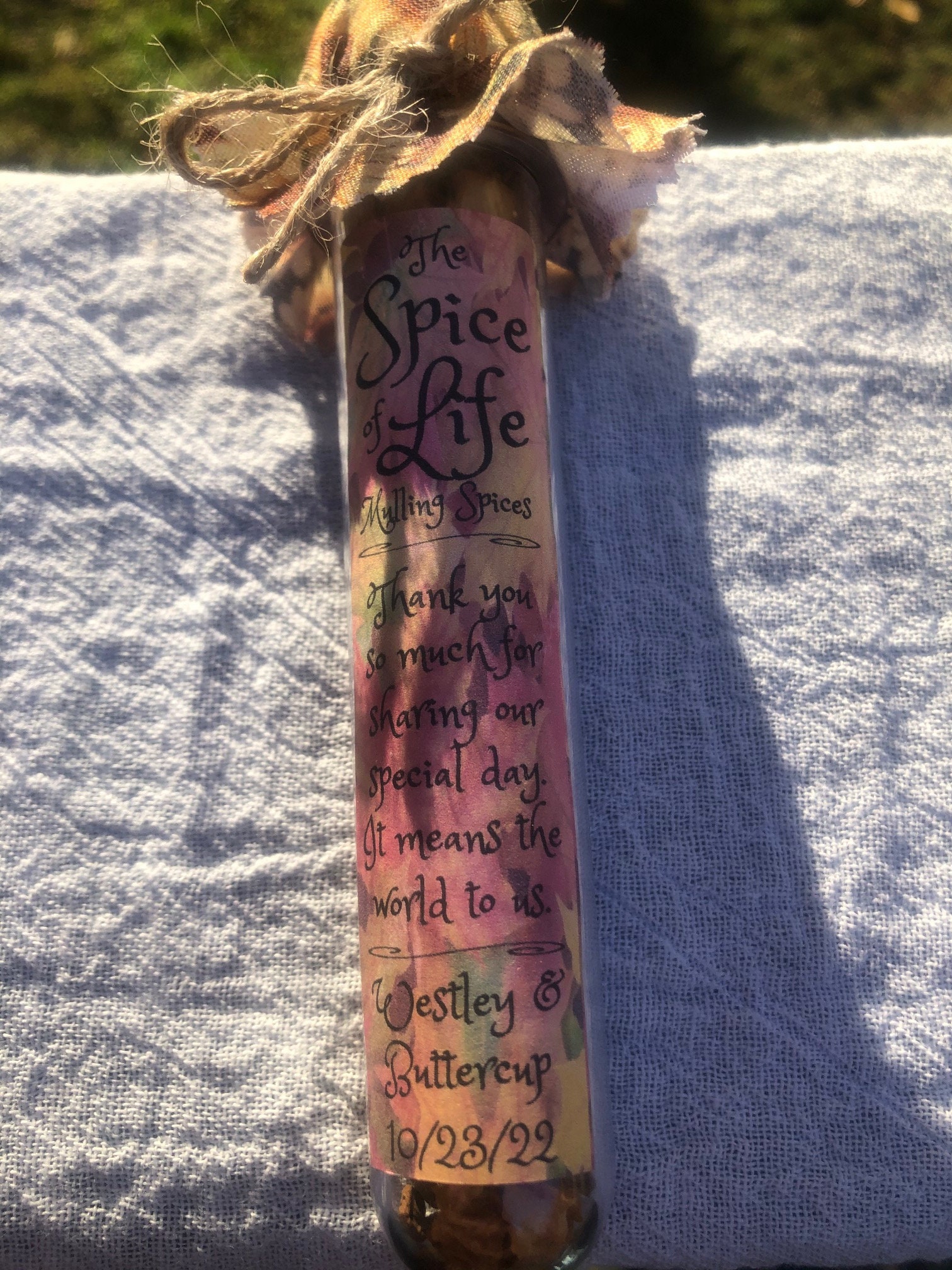 Mulling Spices Wedding Favors Guest Thank You Etsy