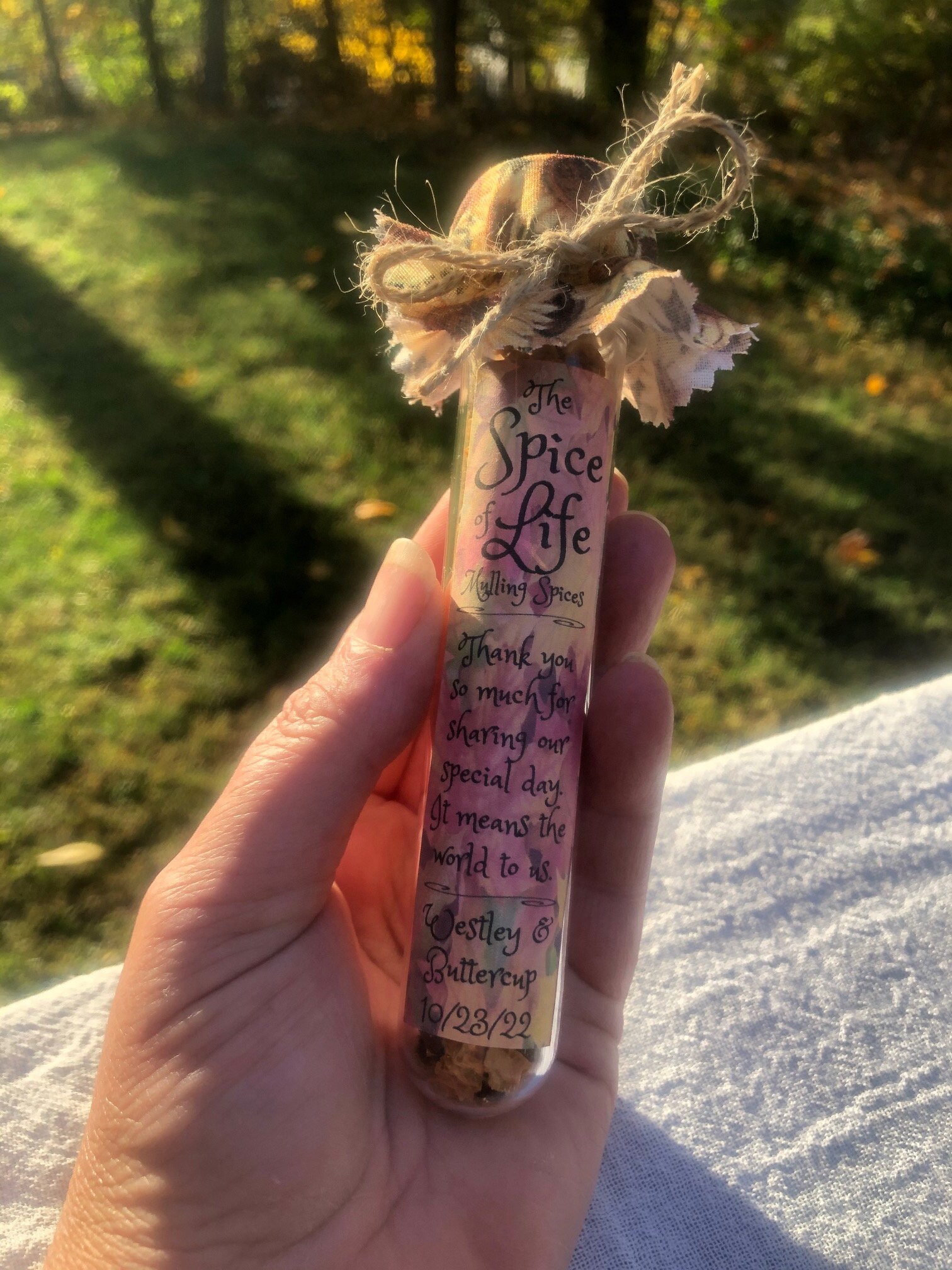 Mulling Spices Wedding Favors Guest Thank You Etsy