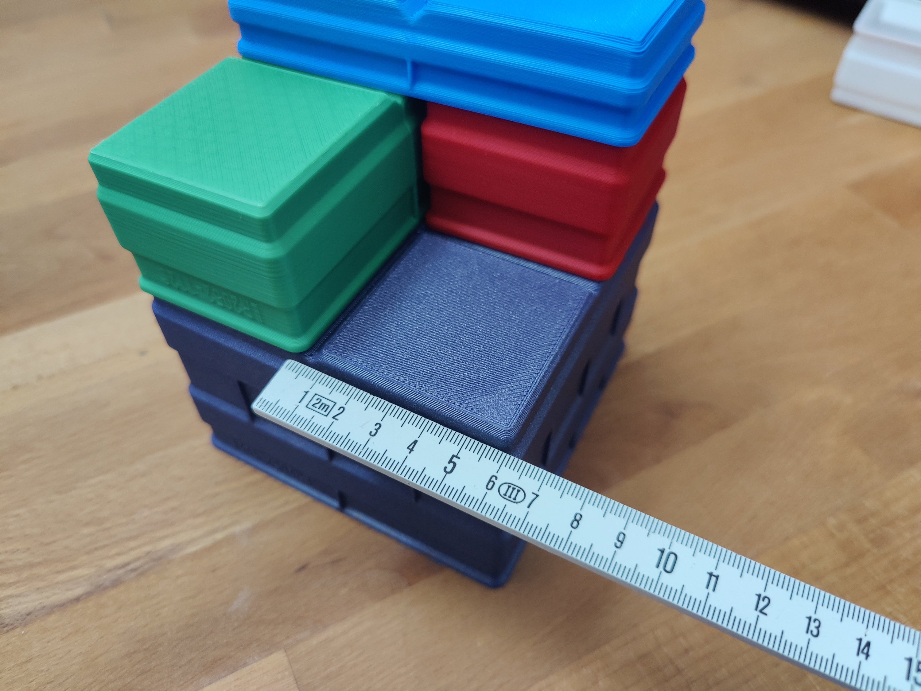 Organizer Boxen Stapelbar Lego Schrauben Muttern Schachteln