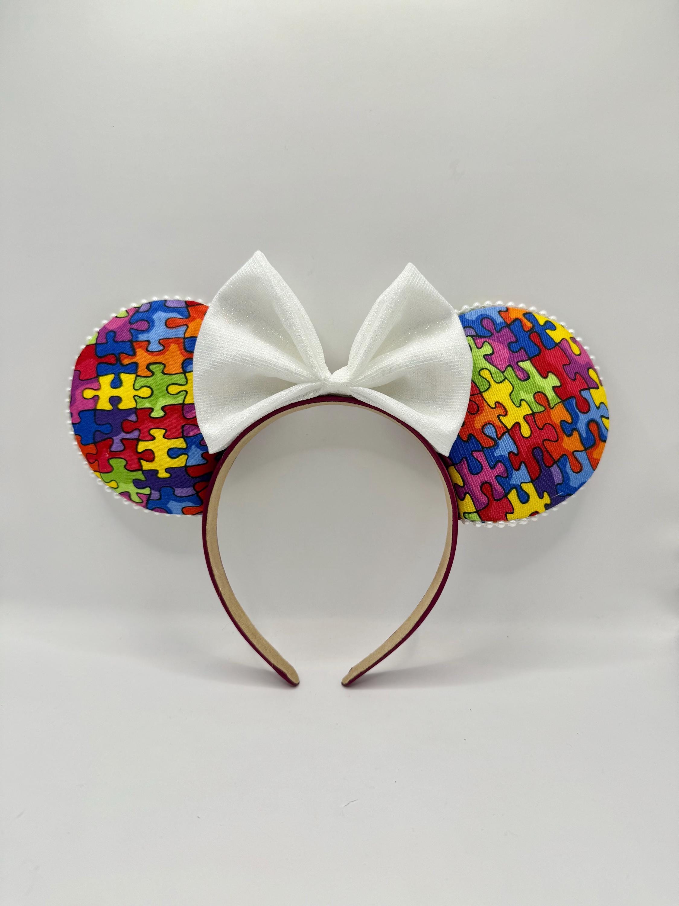 Autism awareness Minnie Ears