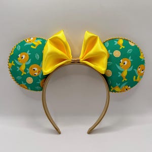 Orange Bird Minnie Ears