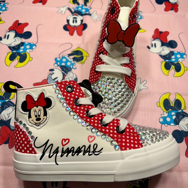custom minnie mouse shoes