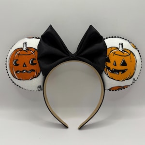 Pumpkin Minnie Ears