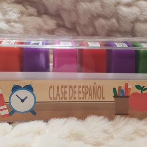 Self-inking Stamps in Spanish for teachers