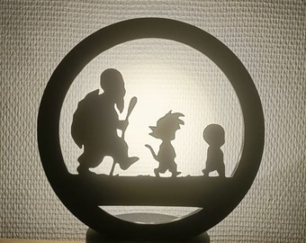 Lampe dragon ball z imprimé en 3D