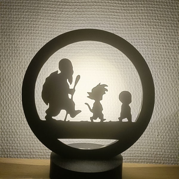 Lampe dragon ball z imprimé en 3D