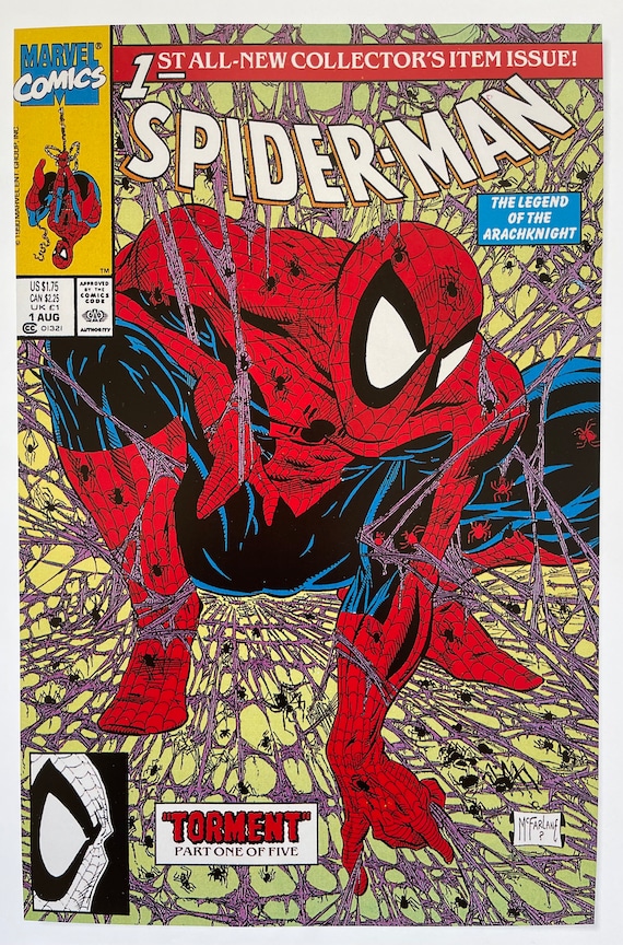 Spider-man Marvel Comics the Legend of the Arachknight TORMENT Mc